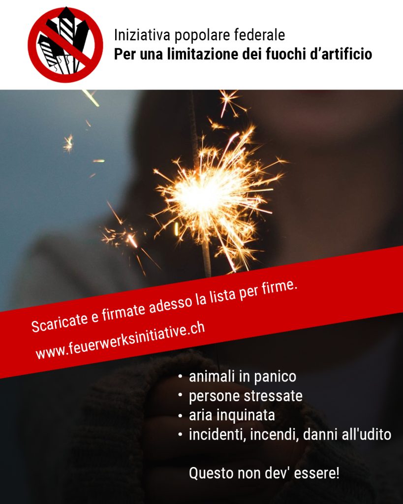 fuochi d'artificio limitazione