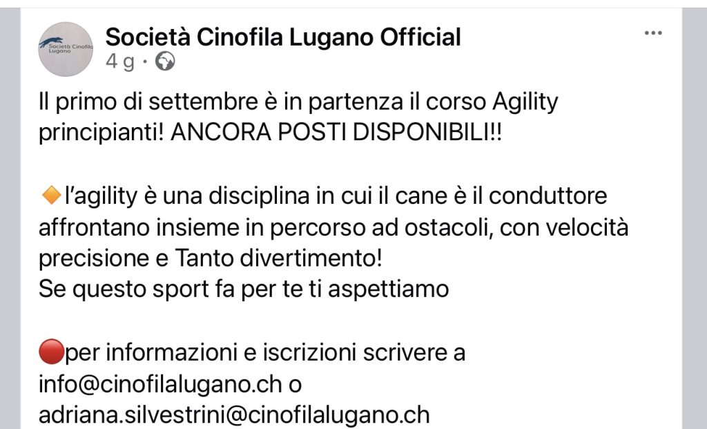 Corso agility principianti SCL
